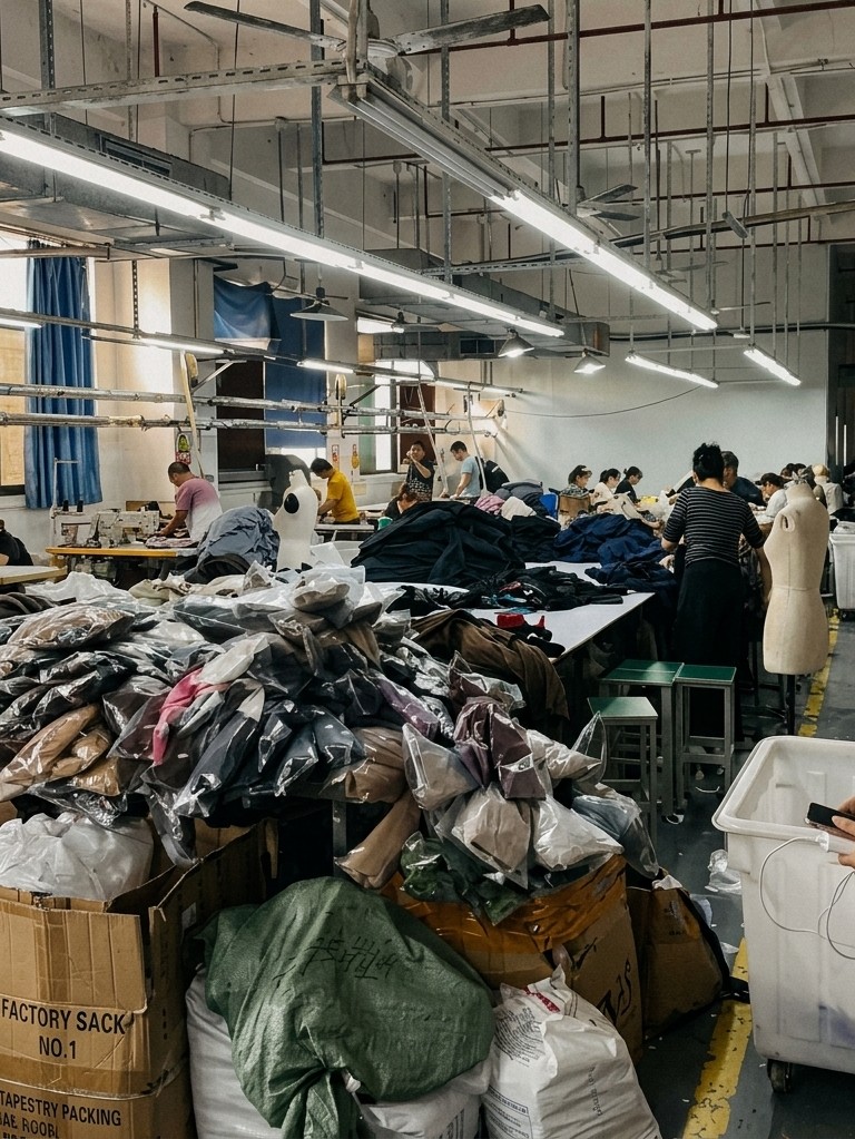 Packing area