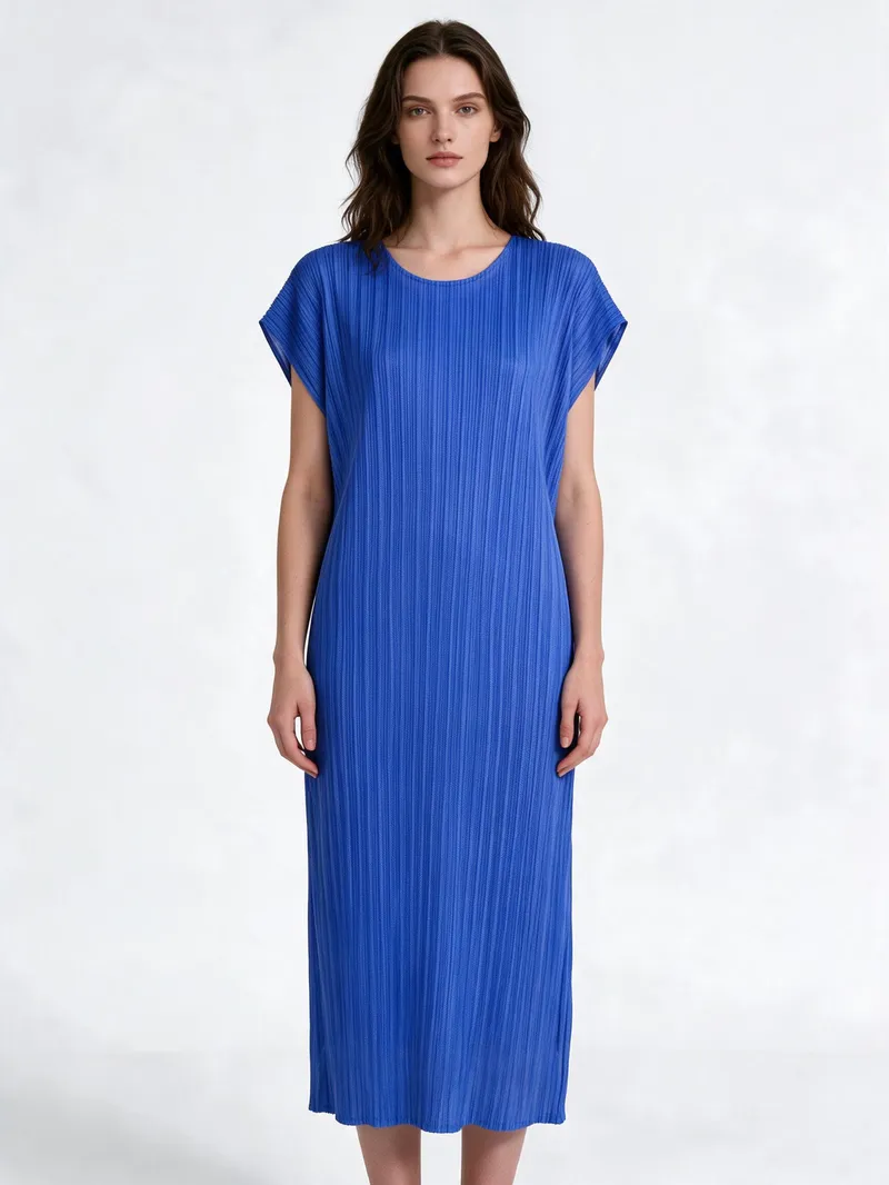 Pleated Dress 08 - Dresses - Women by SUZHE PLEATS