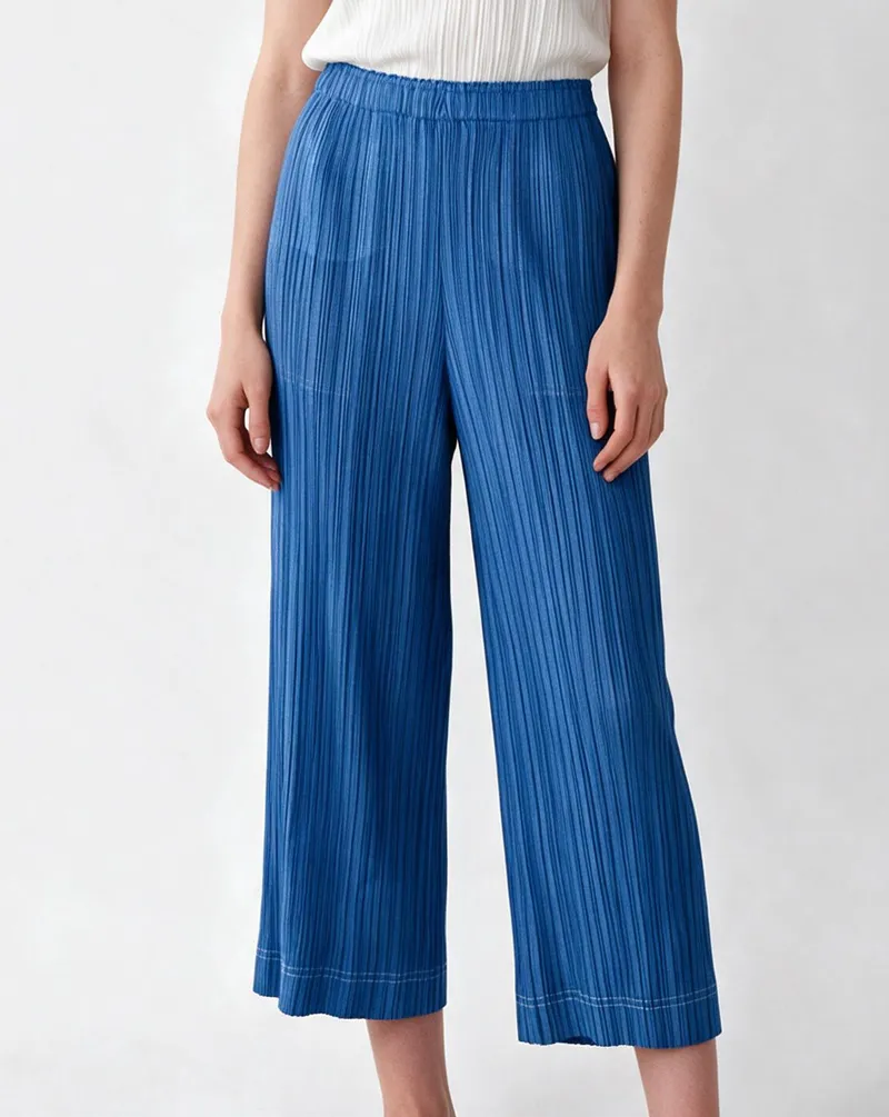 Pleated Pants 01 - Pants - Women by SUZHE PLEATS