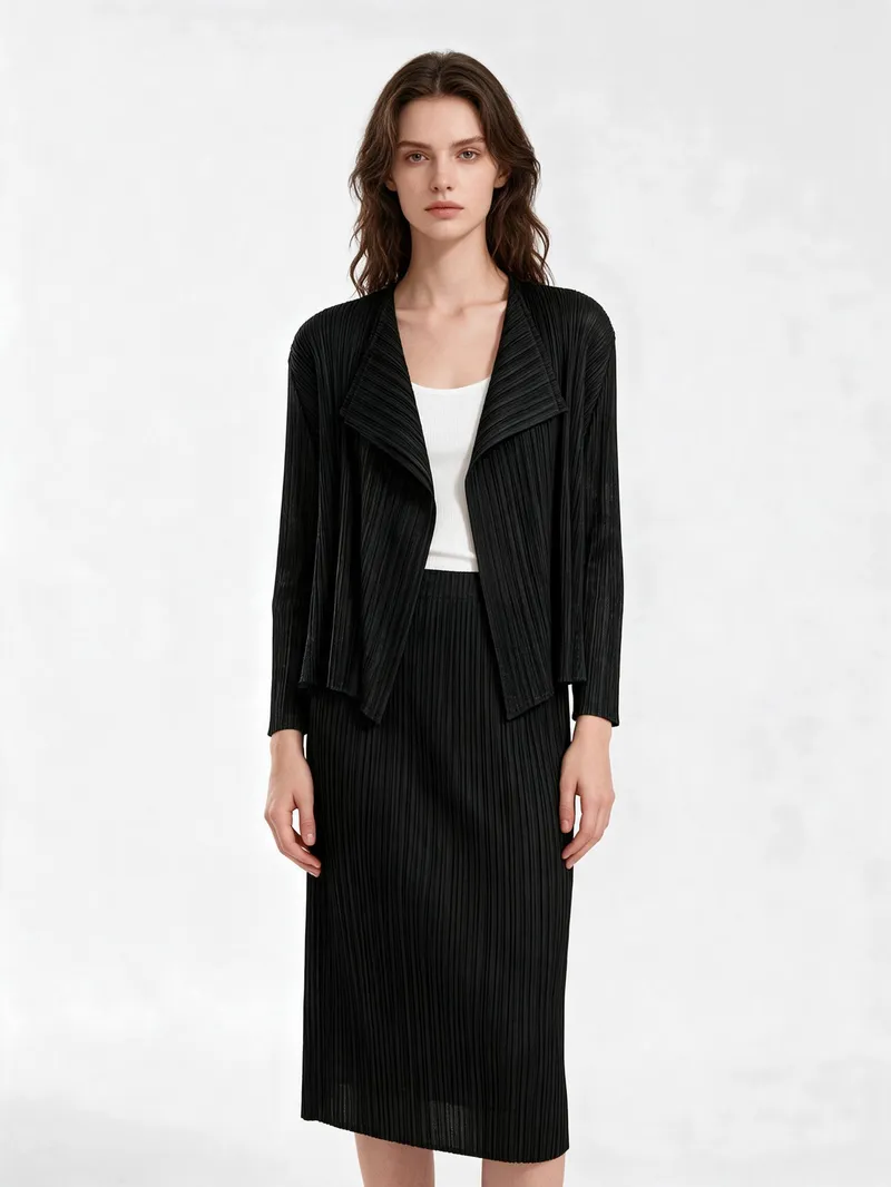 Pleated Suit 11 - Pleated Suits - Women by SUZHE PLEATS