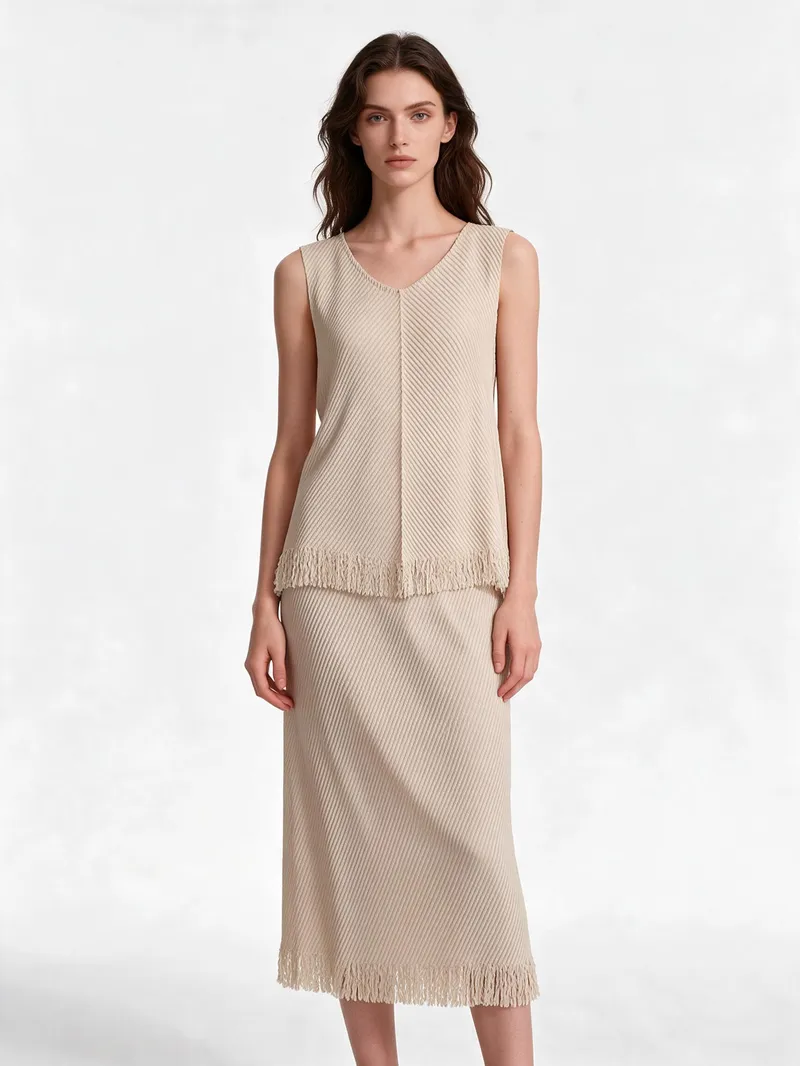 Pleated Suit 16 - Pleated Suits - Women by SUZHE PLEATS