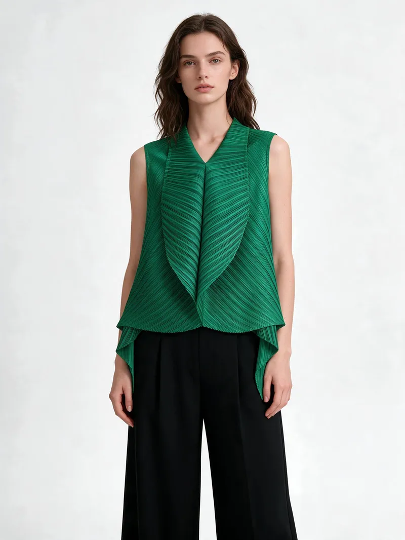 Pleated Top 12 - Tops - Women by SUZHE PLEATS